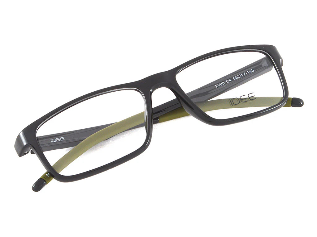 IDEE 2098 RECTANGULAR MEN CLIP ON FRAMES