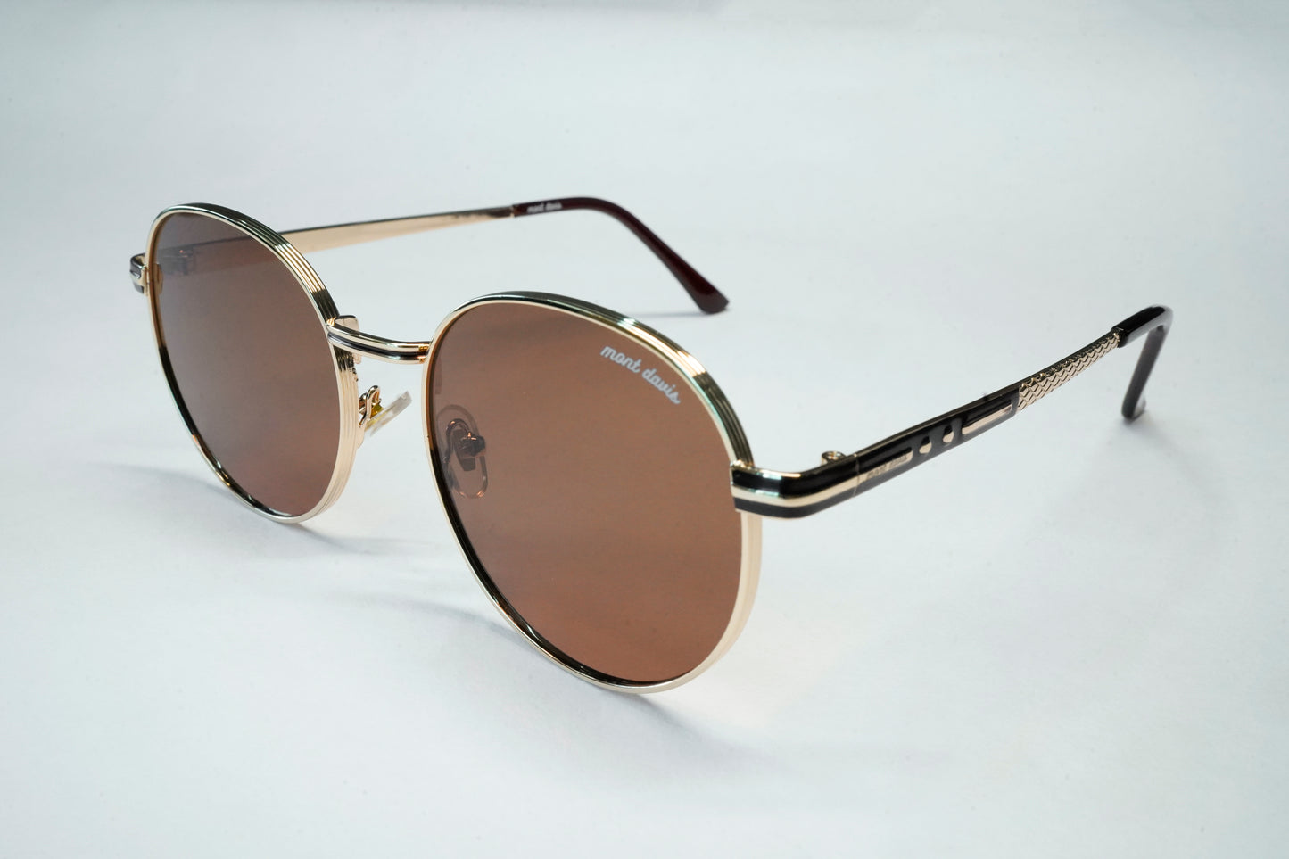 MONT DAVIS ROUND METAL UNISEX SUNGLASS