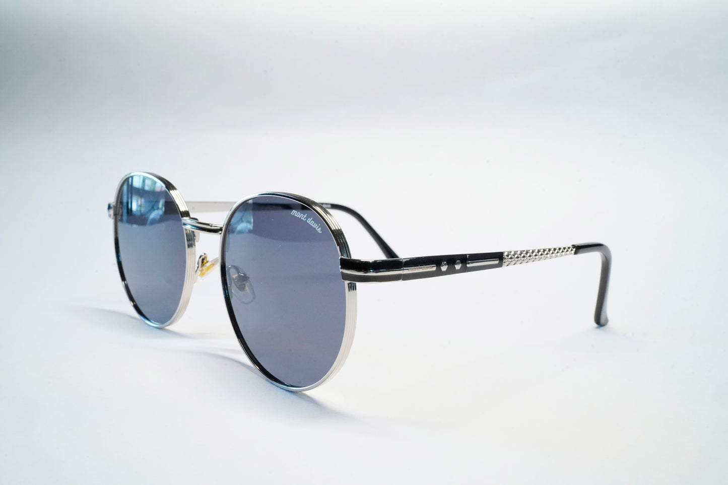 MONT DAVIS ROUND METAL UNISEX SUNGLASS