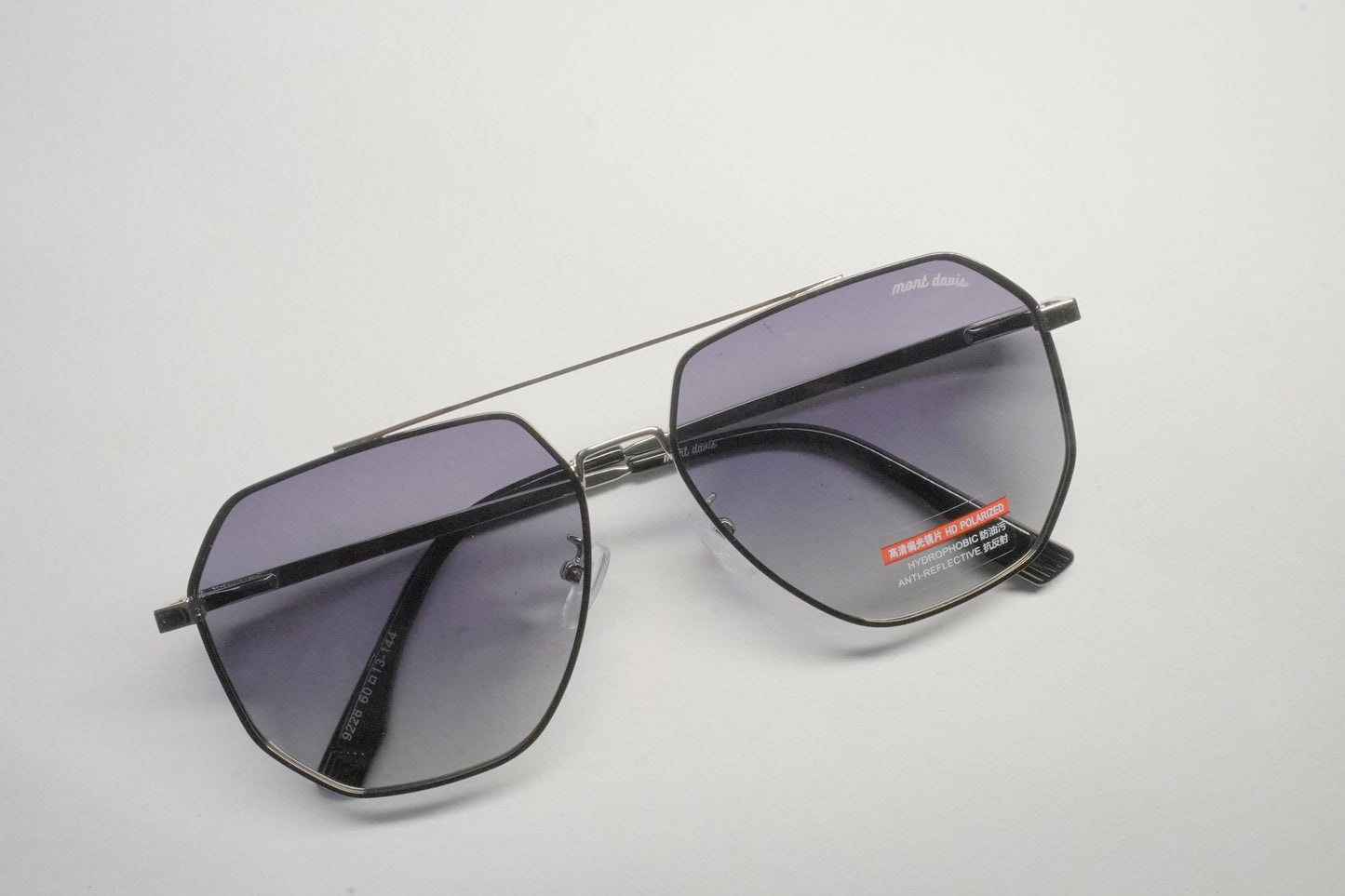 MONT DAVIS 9226 HEXAGONAL FULL MENS SUNGLASS
