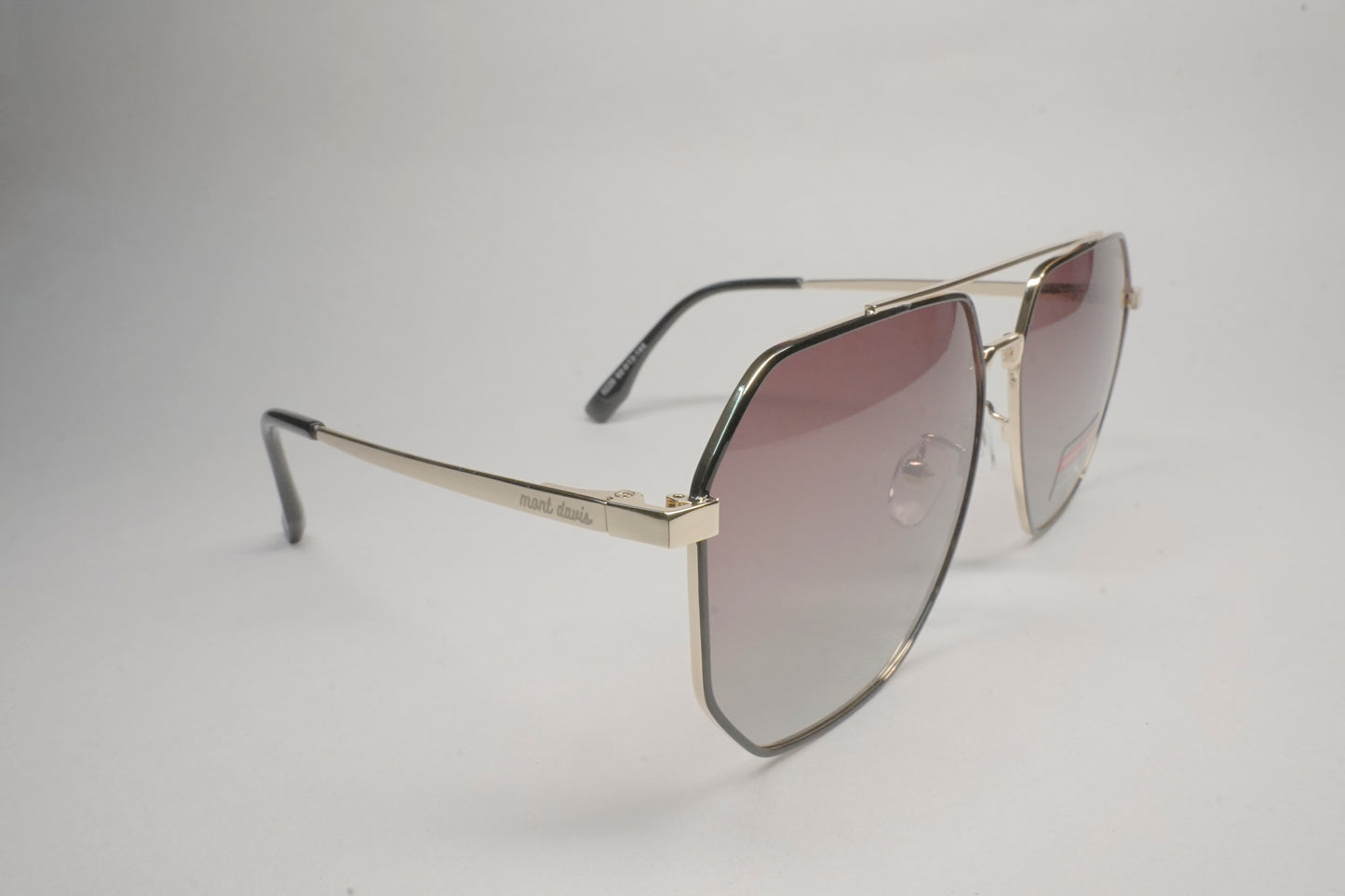 MONT DAVIS 9226 HEXAGONAL FULL MENS SUNGLASS
