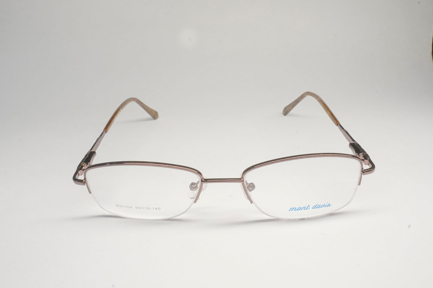 MONT DAVIS 930104 OVAL LADIES HALF RIM FRAME