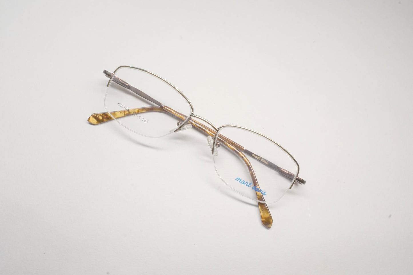 MONT DAVIS 930104 OVAL LADIES HALF RIM FRAME