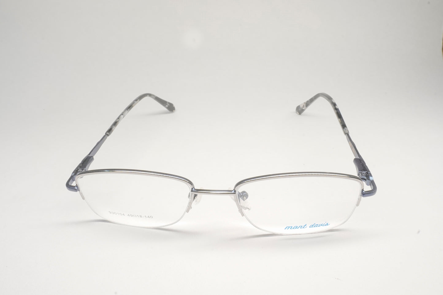 MONT DAVIS 930104 OVAL LADIES HALF RIM FRAME