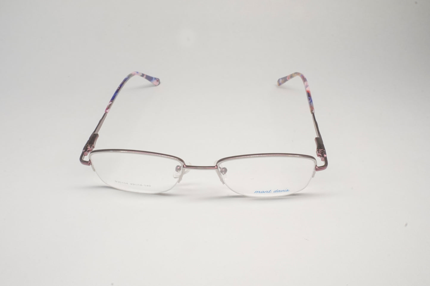 MONT DAVIS 930104 OVAL LADIES HALF RIM FRAME