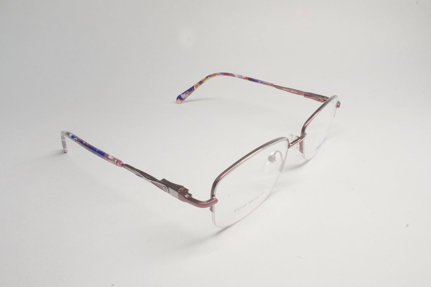 MONT DAVIS 930104 OVAL LADIES HALF RIM FRAME