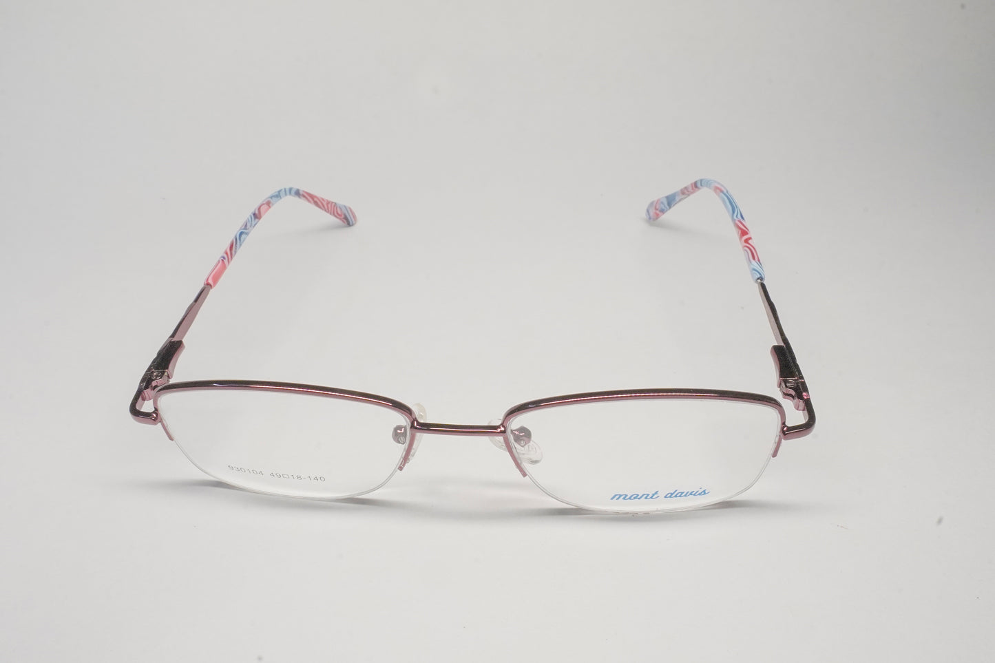 MONT DAVIS 930104 OVAL LADIES HALF RIM FRAME