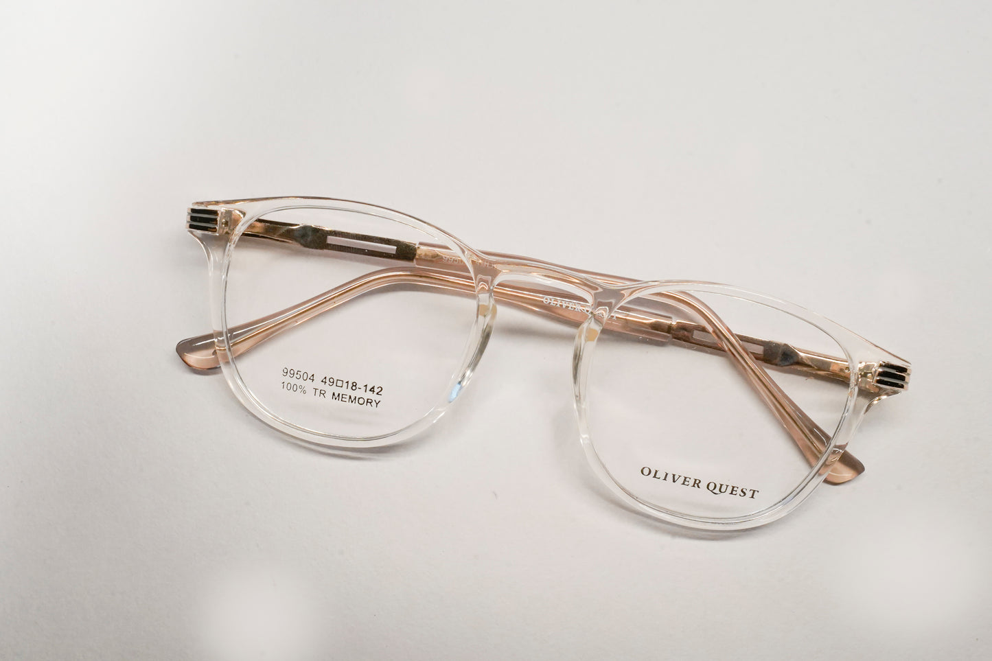 MONT DAVIS 99504 ROUND SHAPE TRANSPARENT FULL FRAME