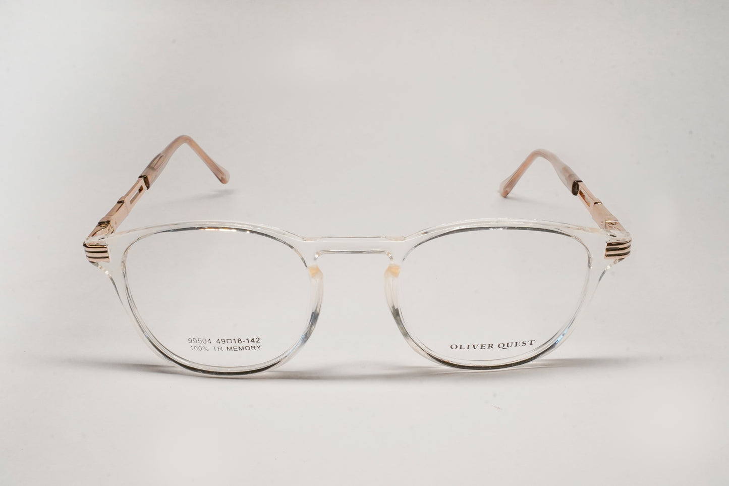 MONT DAVIS 99504 ROUND SHAPE TRANSPARENT FULL FRAME