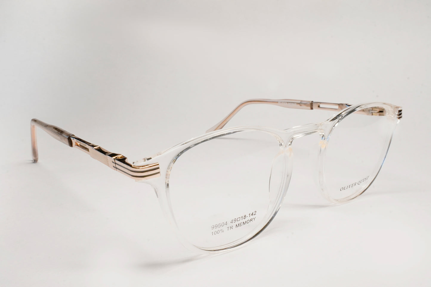 MONT DAVIS 99504 ROUND SHAPE TRANSPARENT FULL FRAME