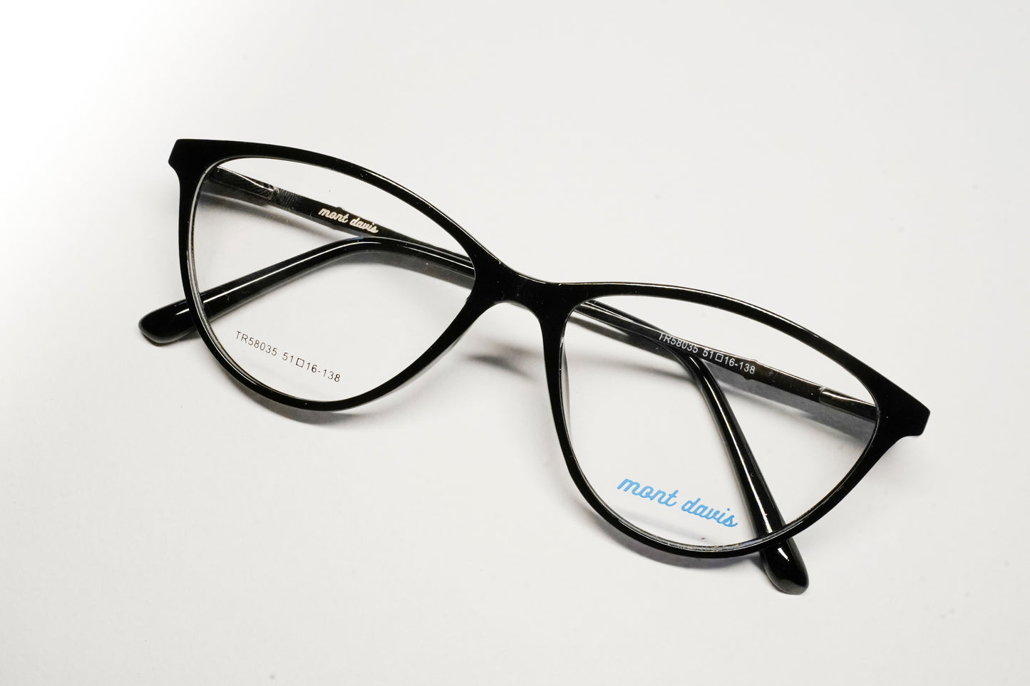 MONT DAVIS CAT EYE LADIES FULL SHELL FRAME