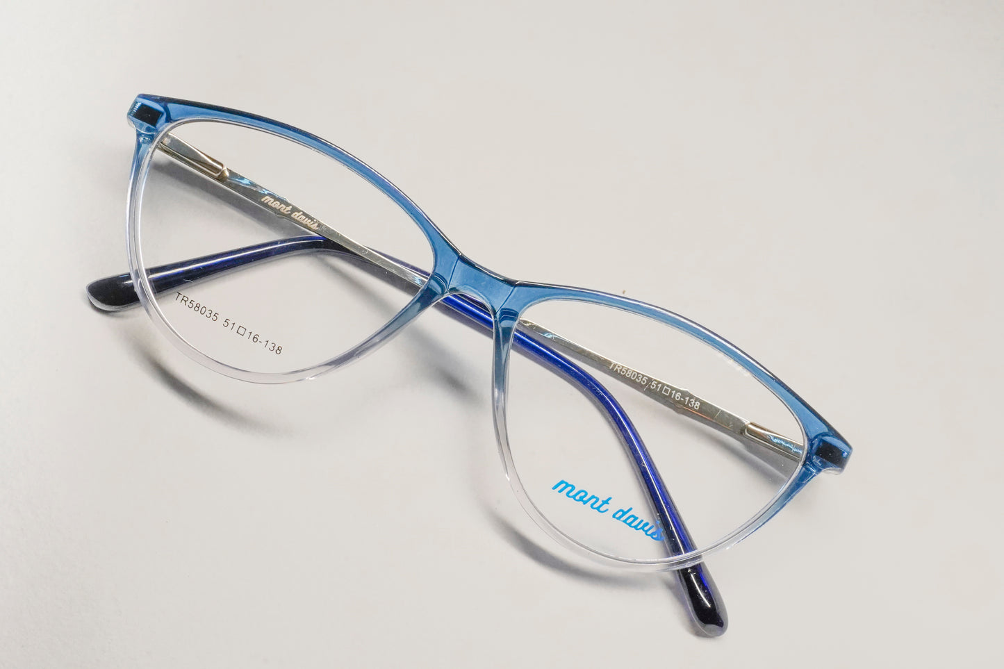 MONT DAVIS CAT EYE LADIES FULL SHELL FRAME