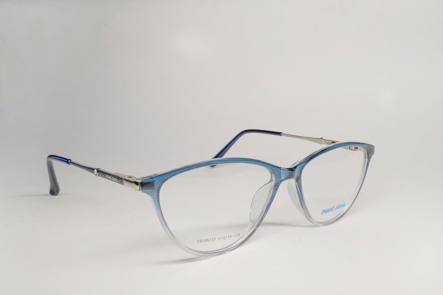 MONT DAVIS CAT EYE LADIES FULL SHELL FRAME