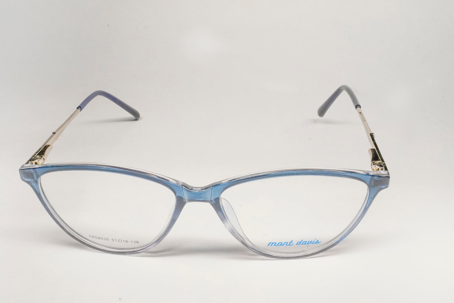 MONT DAVIS CAT EYE LADIES FULL SHELL FRAME