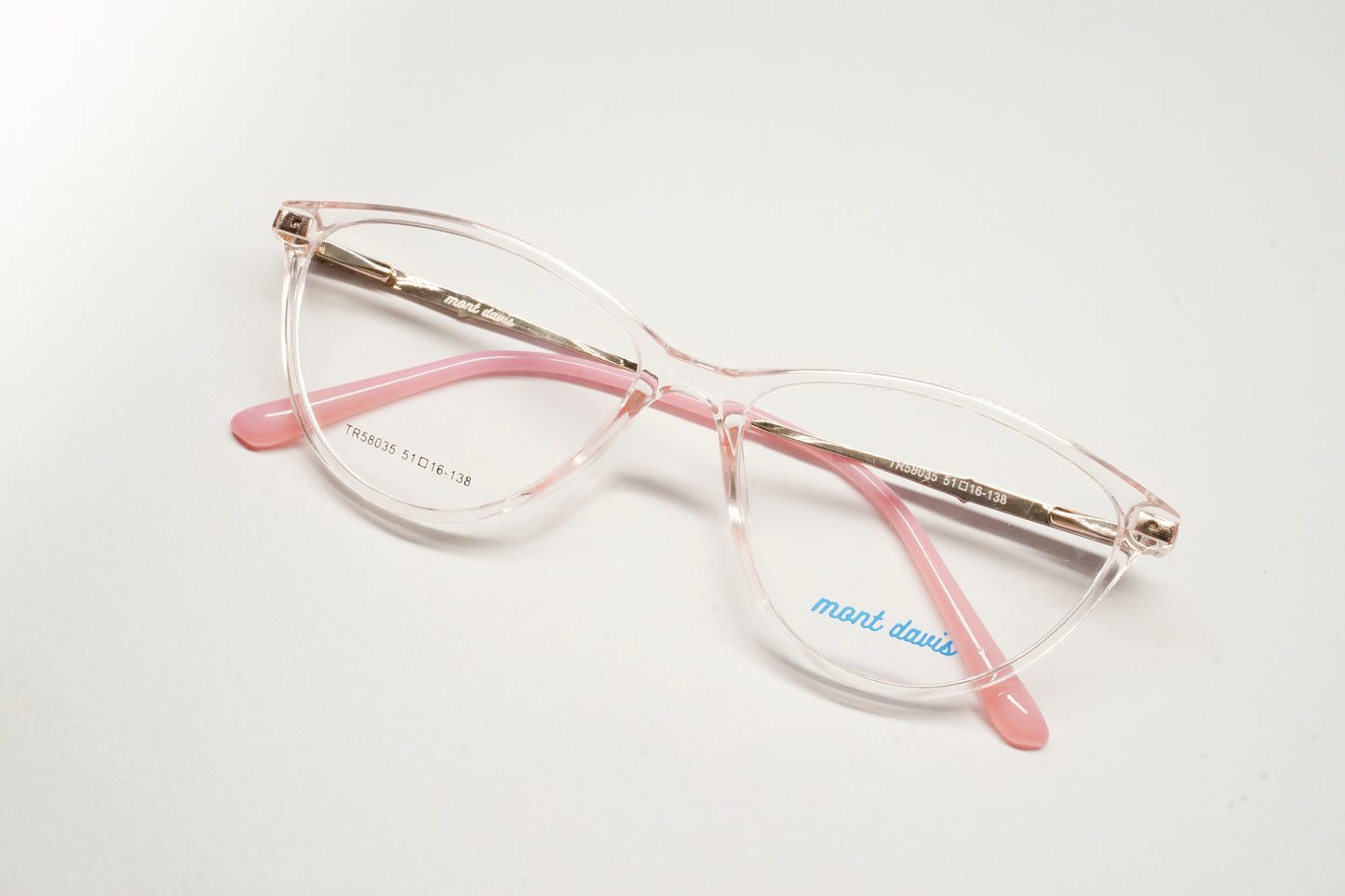 MONT DAVIS CAT EYE LADIES FULL SHELL FRAME