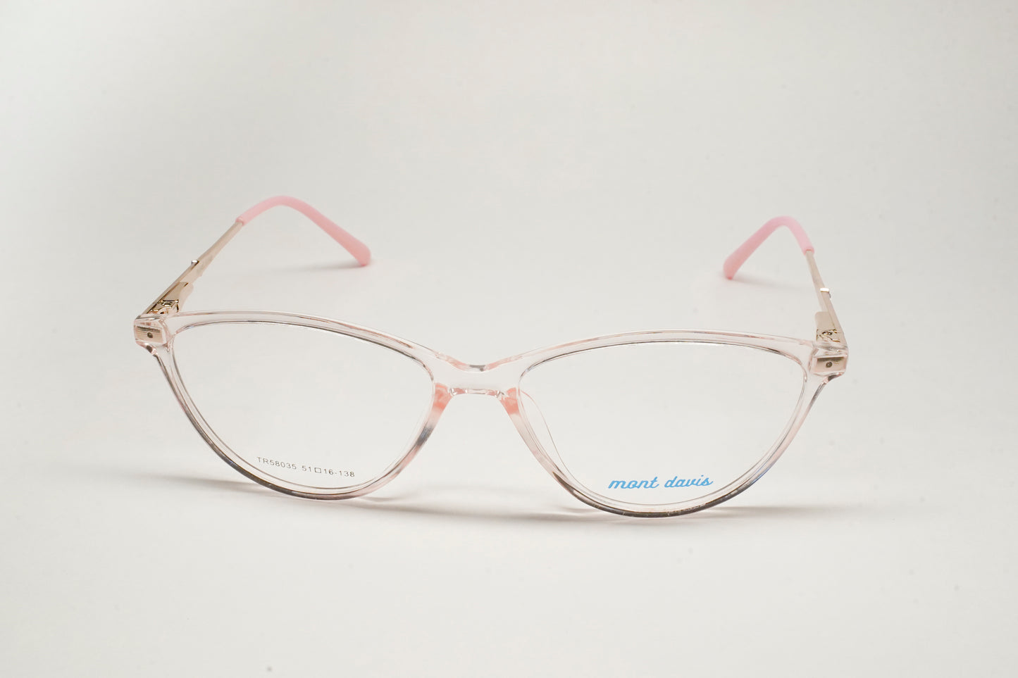 MONT DAVIS CAT EYE LADIES FULL SHELL FRAME