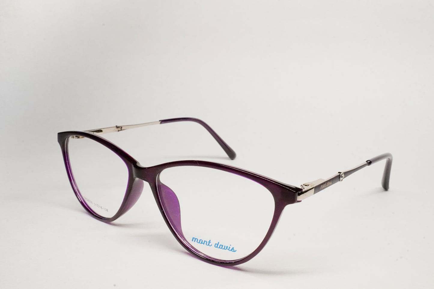 MONT DAVIS CAT EYE LADIES FULL SHELL FRAME