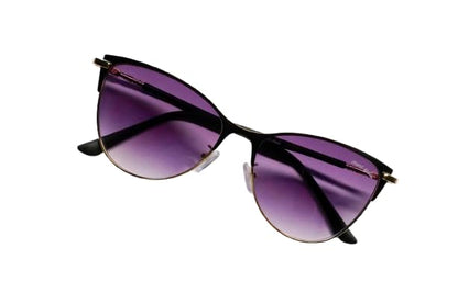 Premium Unisex Metal Sunglasses with Gradient Lenses, UV Protection, Lightweight Designer Frame, Comfortable Fit, Luxury Fashion Eyewear for Men & Women