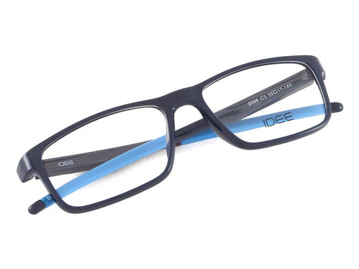 IDEE 2098 RECTANGULAR MEN CLIP ON FRAMES