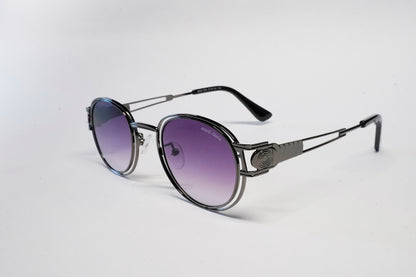 MONT DAVIS ROUND DOUBLE RIM LADIES SUNGLASS