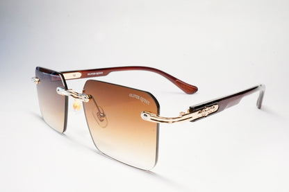 OLIVER QUEST  RIM LESS SUNGLASS