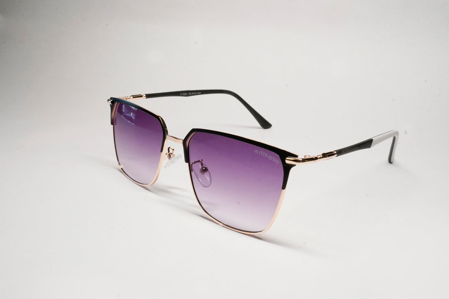 OLIVER QUEST GENTS METAL WAYFARER SUNGLASS