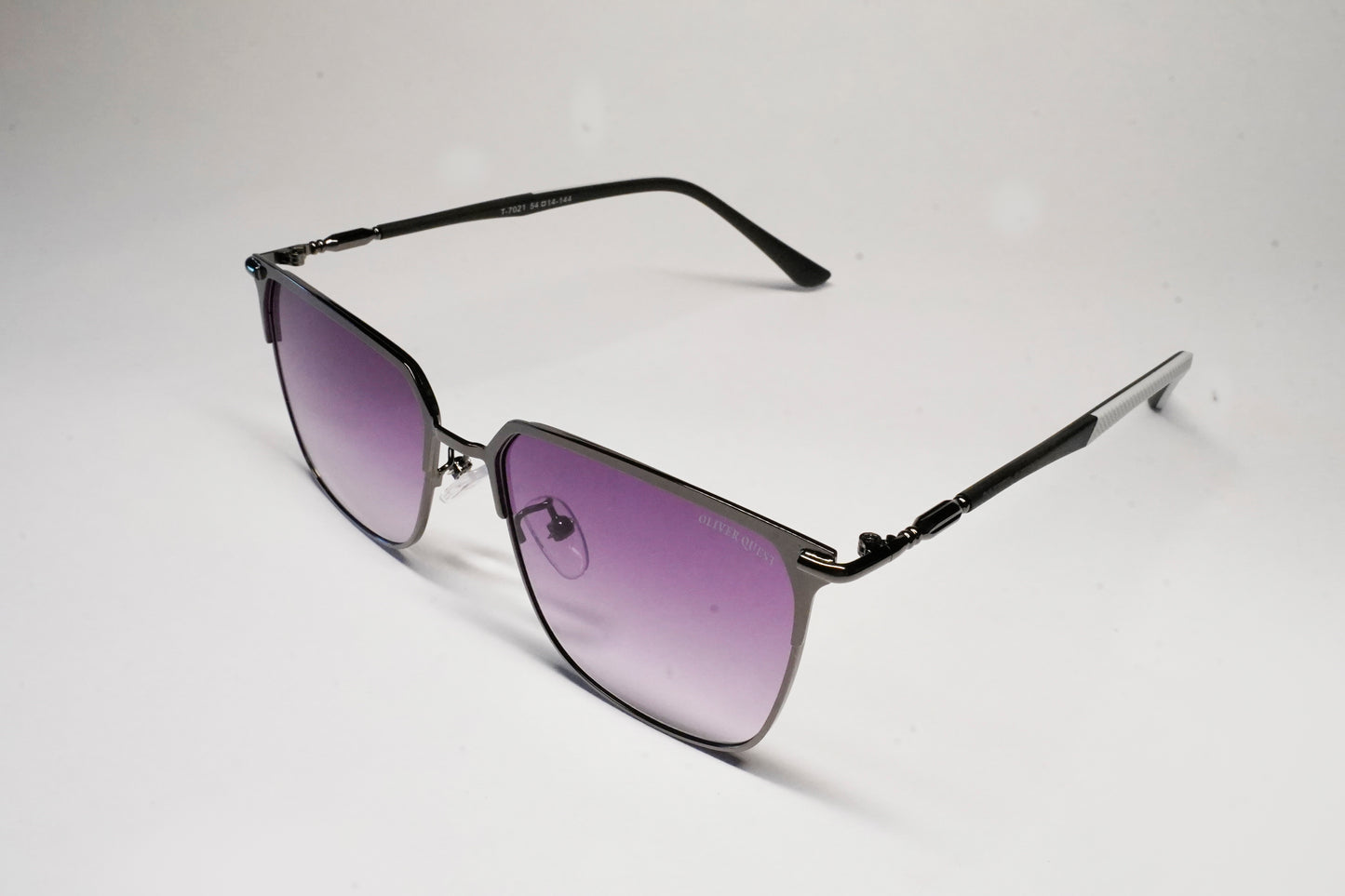 OLIVER QUEST GENTS METAL WAYFARER SUNGLASS