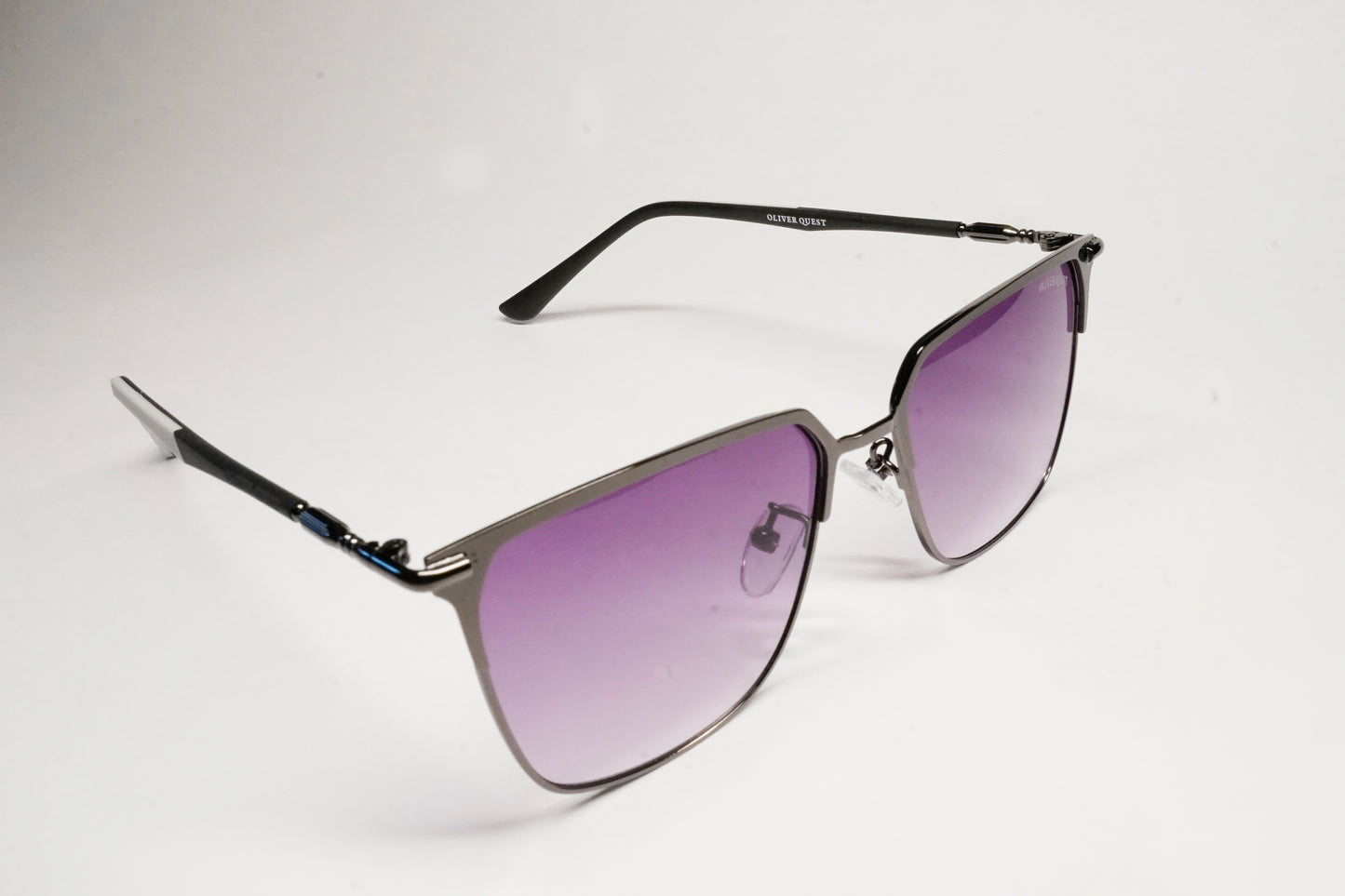 OLIVER QUEST GENTS METAL WAYFARER SUNGLASS