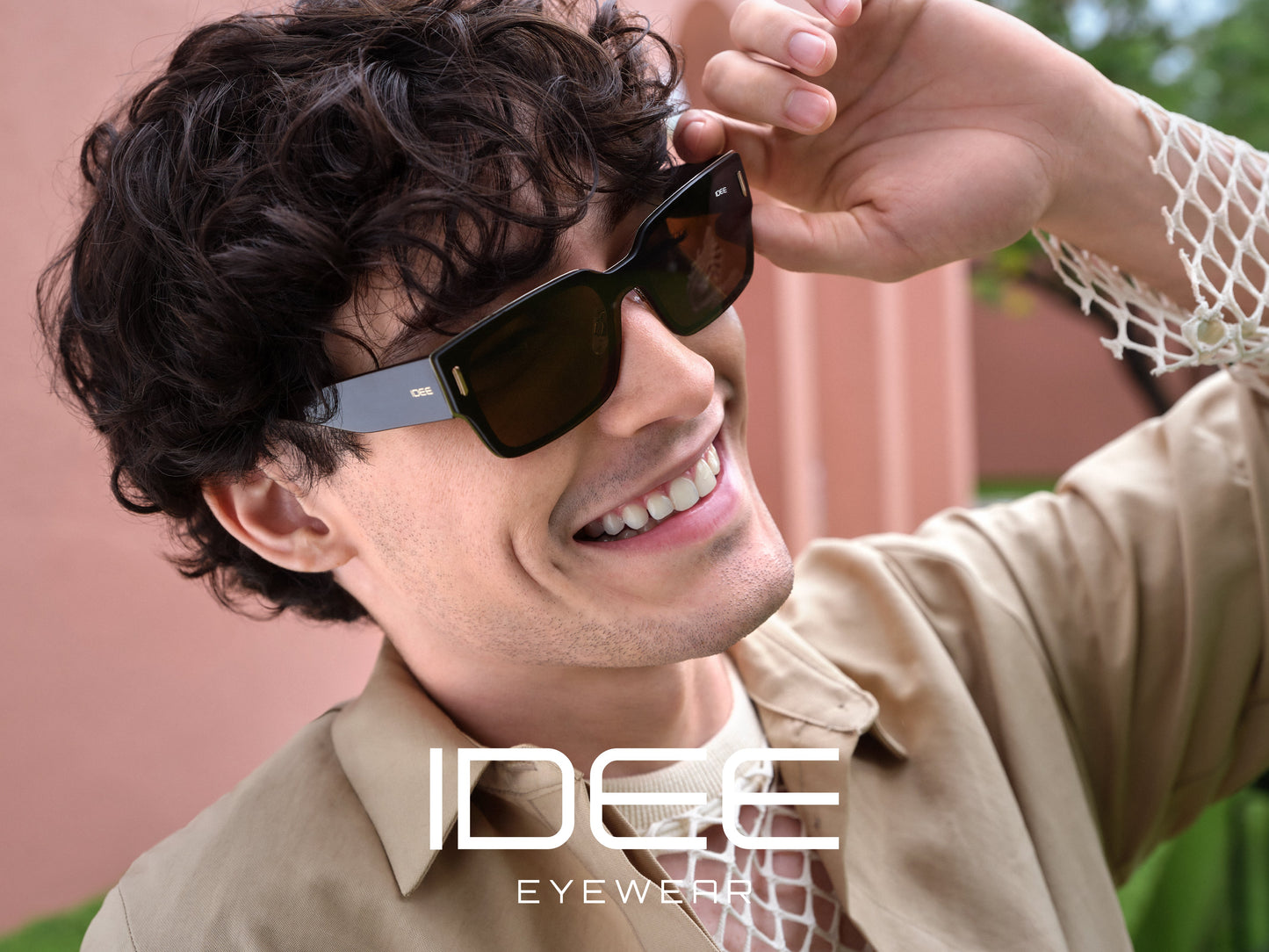 IDEE Men's Rectangular Polarized Sunglasses - Model 3279